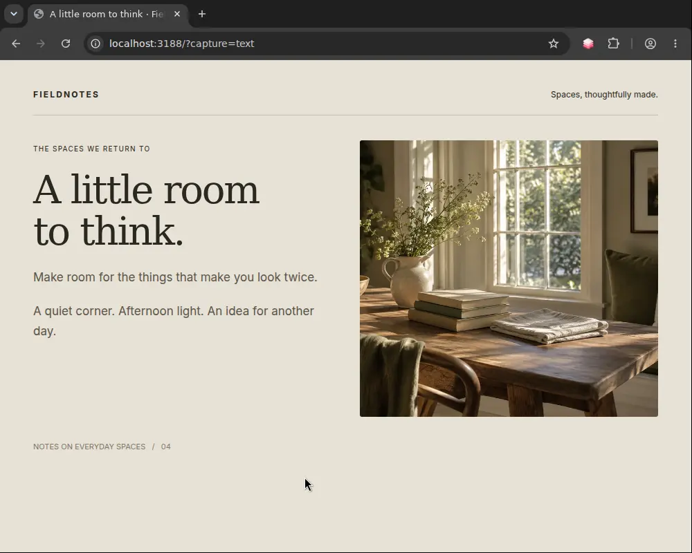 Text capture in the Keepall browser extension